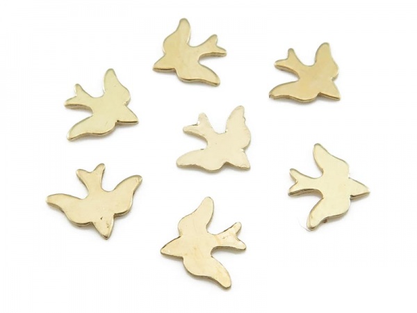 Gold Filled Bird Solderable Accent 8.25mm