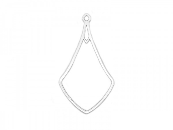 Sterling Silver Bell Pendant 31mm