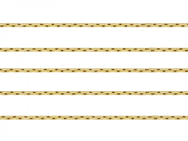 Gold Filled Beading Chain 1mm ~ by the Foot