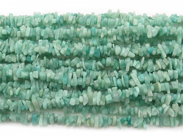 Amazonite Chip Beads ~ 34'' Strand