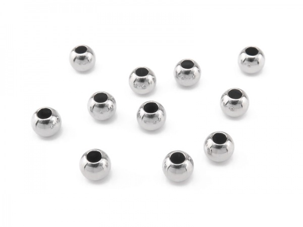 10-Pack Sterling Silver Stardust Finish Tube Spacer Beads - 2x8mm, #51127 3 thumbnail image