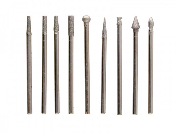 10 Piece Diamond Tip Bit Set
