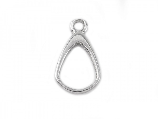 Sterling Silver Bell Charm 12mm