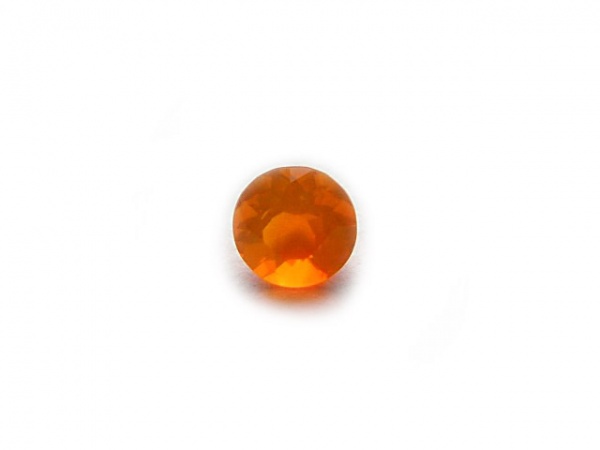 Fire Opal Faceted Round ~ Various Sizes