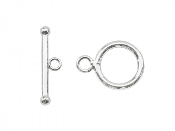 Sterling Silver Toggle and Bar Clasp 12mm