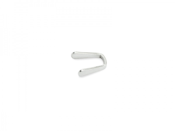 Sterling Silver Flat End Cap 1.5mm