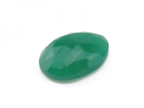 Green Onyx Rose Cut Slice ~ Various Sizes