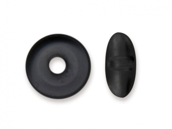 Bead Bumpers ~ Black ~ Pack of 50