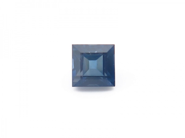 Blue Sapphire Faceted Square 4mm