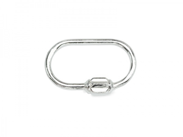Sterling Silver Carabiner Connector 21mm