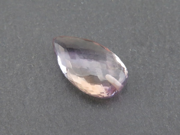 AAA Ametrine Faceted Pear ~ Half Drilled ~ Various Sizes ~ SINGLE