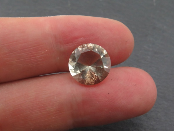 Fair Mined Citrine Faceted Round 12mm