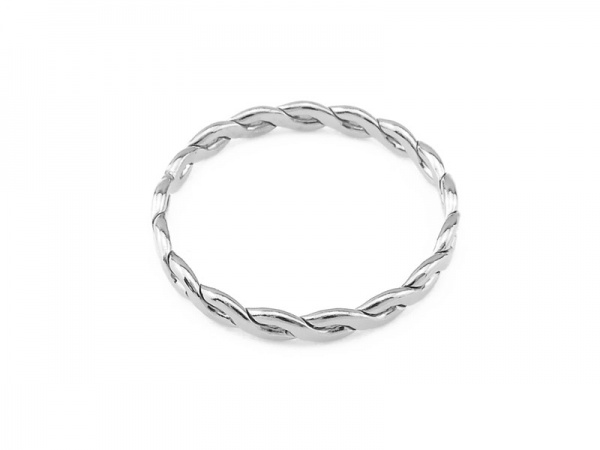 Silver rings size w sales