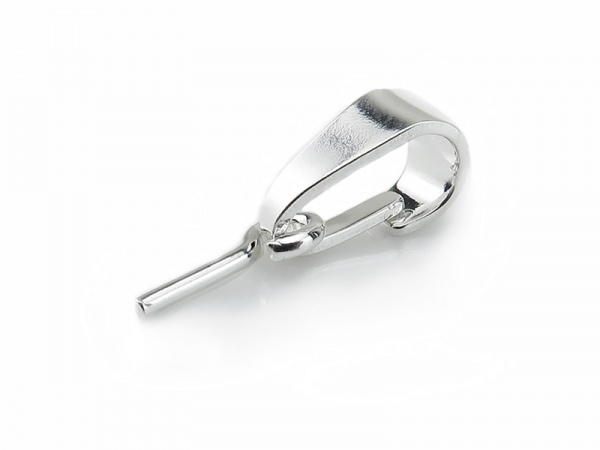 Sterling Silver Snap Bail with Peg