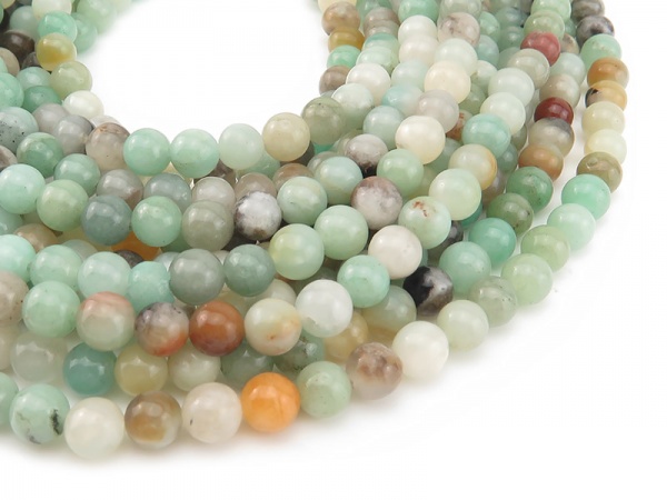 Andean Opal Smooth Round Beads ~ Various Sizes ~ 14.5'' Strand