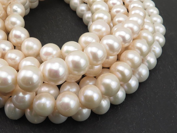 Freshwater Ming Pearl Potato Beads 10-13mm ~ 16'' Strand