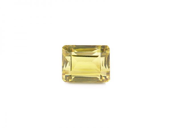 Lemon Quartz Faceted Octagon 12mm