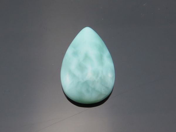 Larimar Pear Cabochon 15mm x 10mm