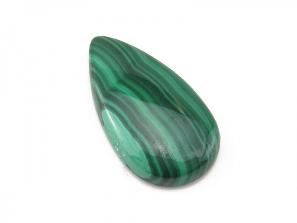 Malachite Pear Cabochon 28mm x 15mm