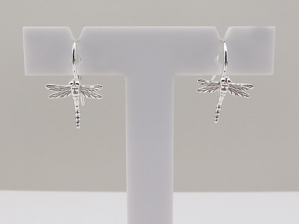 Sterling Silver Dragonfly Earwire ~ PAIR