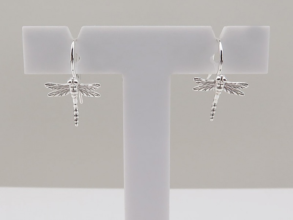 Sterling Silver Dragonfly Earwire ~ PAIR