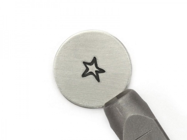 ImpressArt Angled Star Stamp 6mm