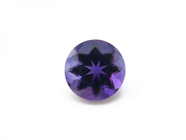 AAA African Amethyst Faceted Round 6mm