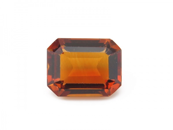 Madeira Citrine Faceted Octagon 9mm x 7mm