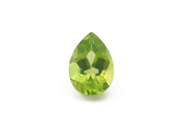 Peridot Faceted Pear ~ Various Sizes