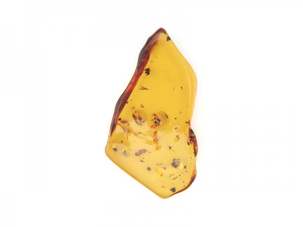 Amber Freeform Slice 39mm