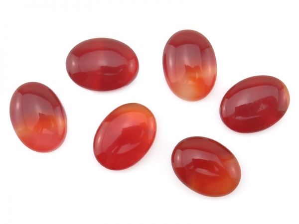 Carnelian Oval Cabochon 20mm x 15mm