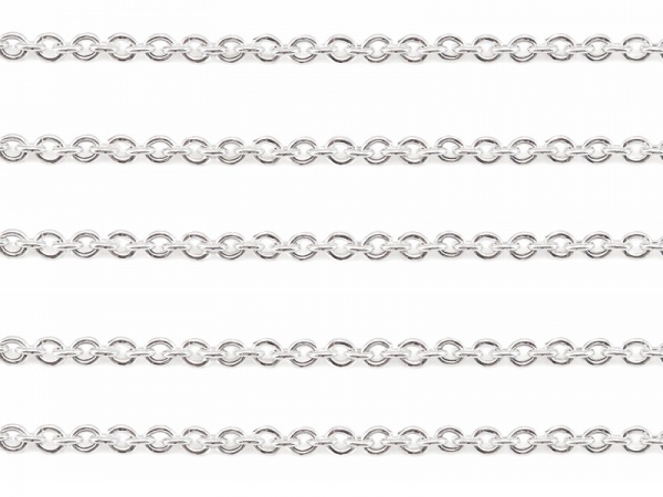 Sterling Silver Hollow Cable Chain 4.5 x 4mm ~ by the Foot