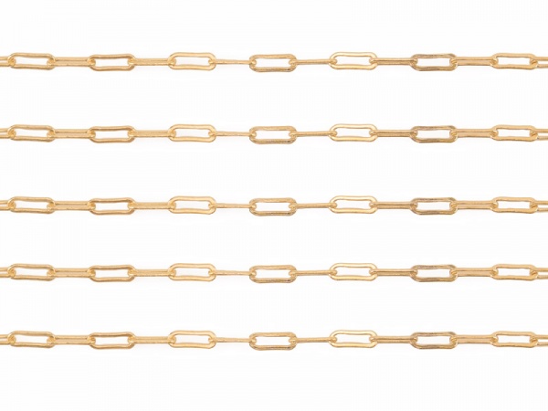 Gold Filled Drawn Cable Chain 6.5mm ~ by the Foot