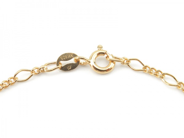 Gold Filled Figaro Chain Bracelet ~ 7.5''
