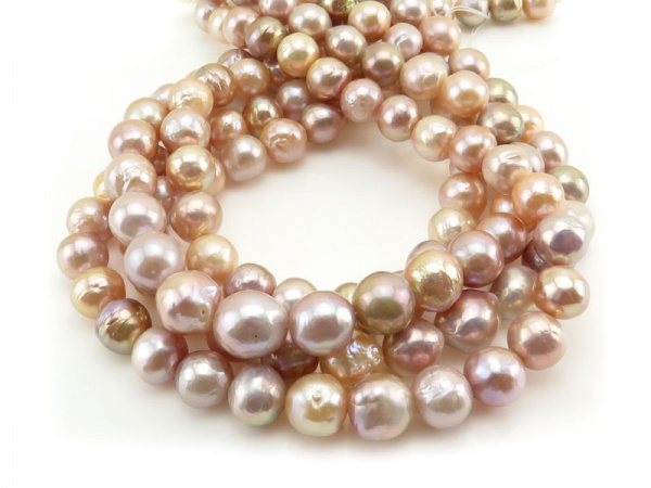 Freshwater Pearl Mixed Colour Baroque Beads 12-13mm ~ 16'' Strand