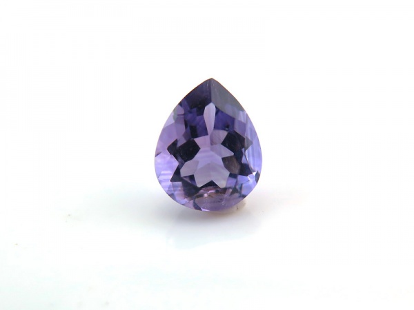 Amethyst Faceted Pear Cut 10mm