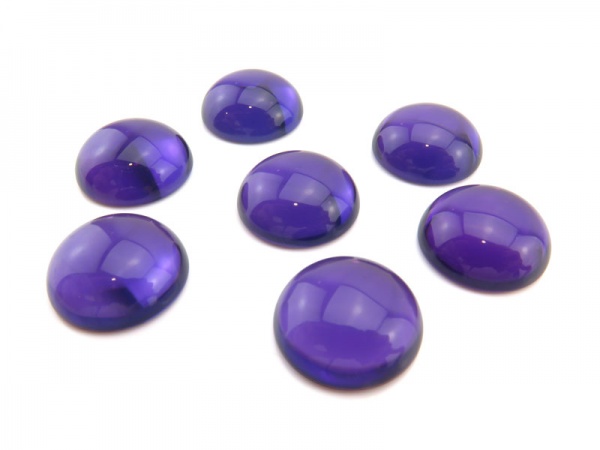 African Amethyst Round Cabochon 15mm