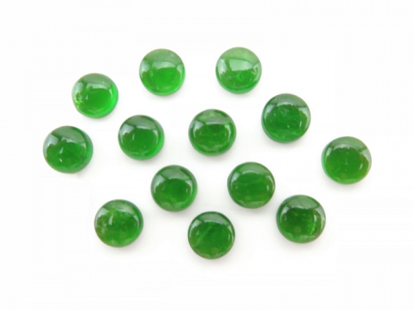 Chrome Diopside Round Cabochon 5mm