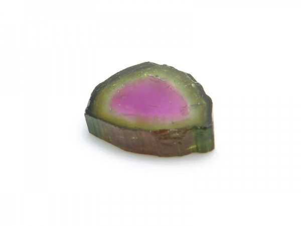 Fair Mined Watermelon Tourmaline Slice 14.75mm