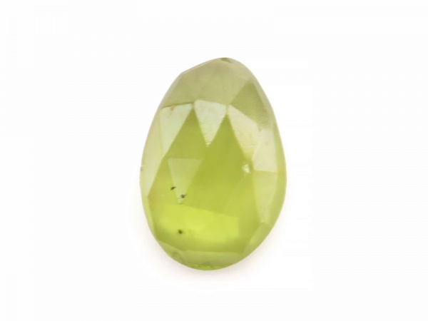 Peridot Rose Cut Slice 10.75mm