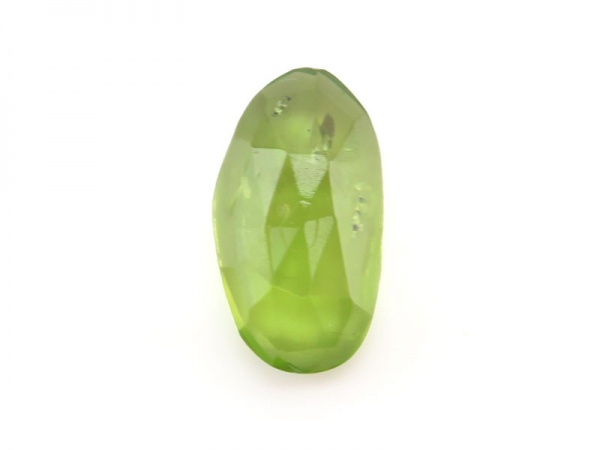 Peridot Rose Cut Slice 13.75mm