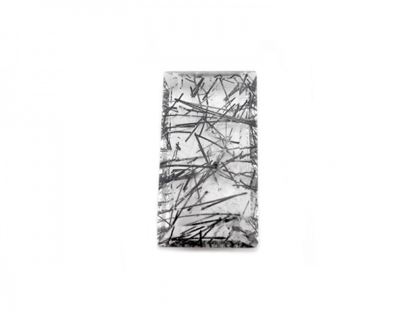 Fairmined Tourmalinated Quartz Faceted Rectangle ~ Various Sizes