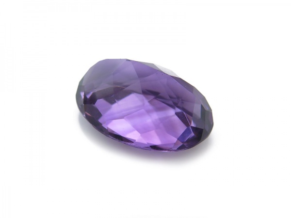 Amethyst Faceted Oval 24mm