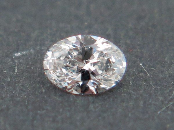Laboratory-Grown White Diamond Faceted Oval 4mm x 3mm