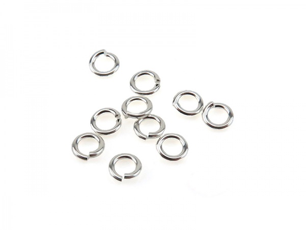 Sterling Silver Open Jump Ring 2.5mm ~ 24ga ~ Pack of 20