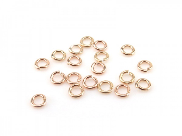 9K Gold Open Jump Ring 2.5mm ~ 24g