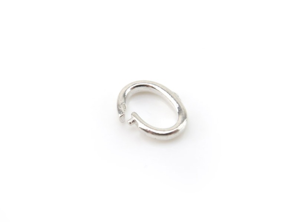 thumbnail interactive-video image 1 of 14k Gold Or Sterling Silver Split Ring Key Charms – 5mm To 8mm Round/Oval – Jewelry Findings 1 of 4
