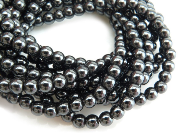 AAA Black Hematite Arrow Natural Gemstone Loose Beads – 16 Pieces, 8mm, 14k Spacer Style