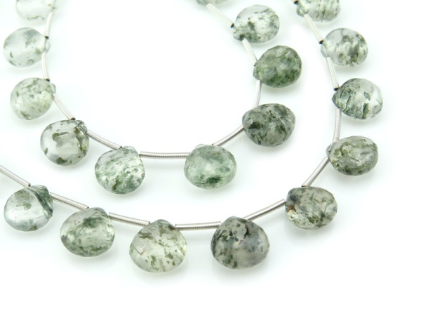 Briolettes D'amétrine Naturelle De 22,50 Carats - Forme Goutte, Couleur Bicolore, Qualité Exceptionnelle