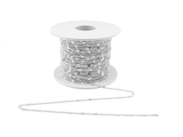 Silver Thread Chain Sterling Silver Chain For Jewellery Making | The Curious Gem